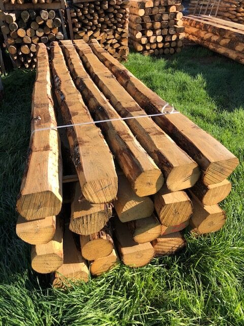 constructiehout kastanje/acacia